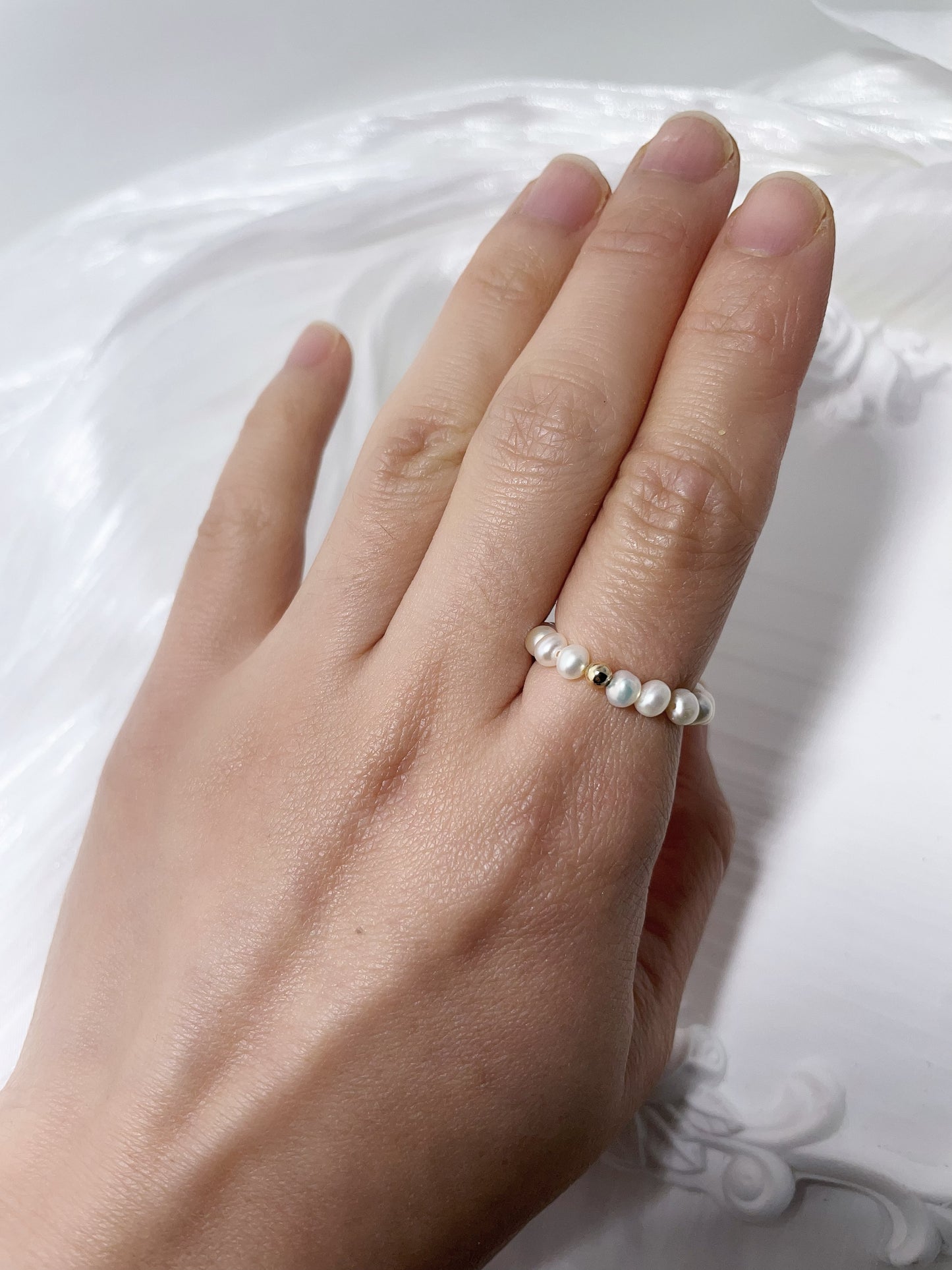 Bague Emy perle d'eau douce